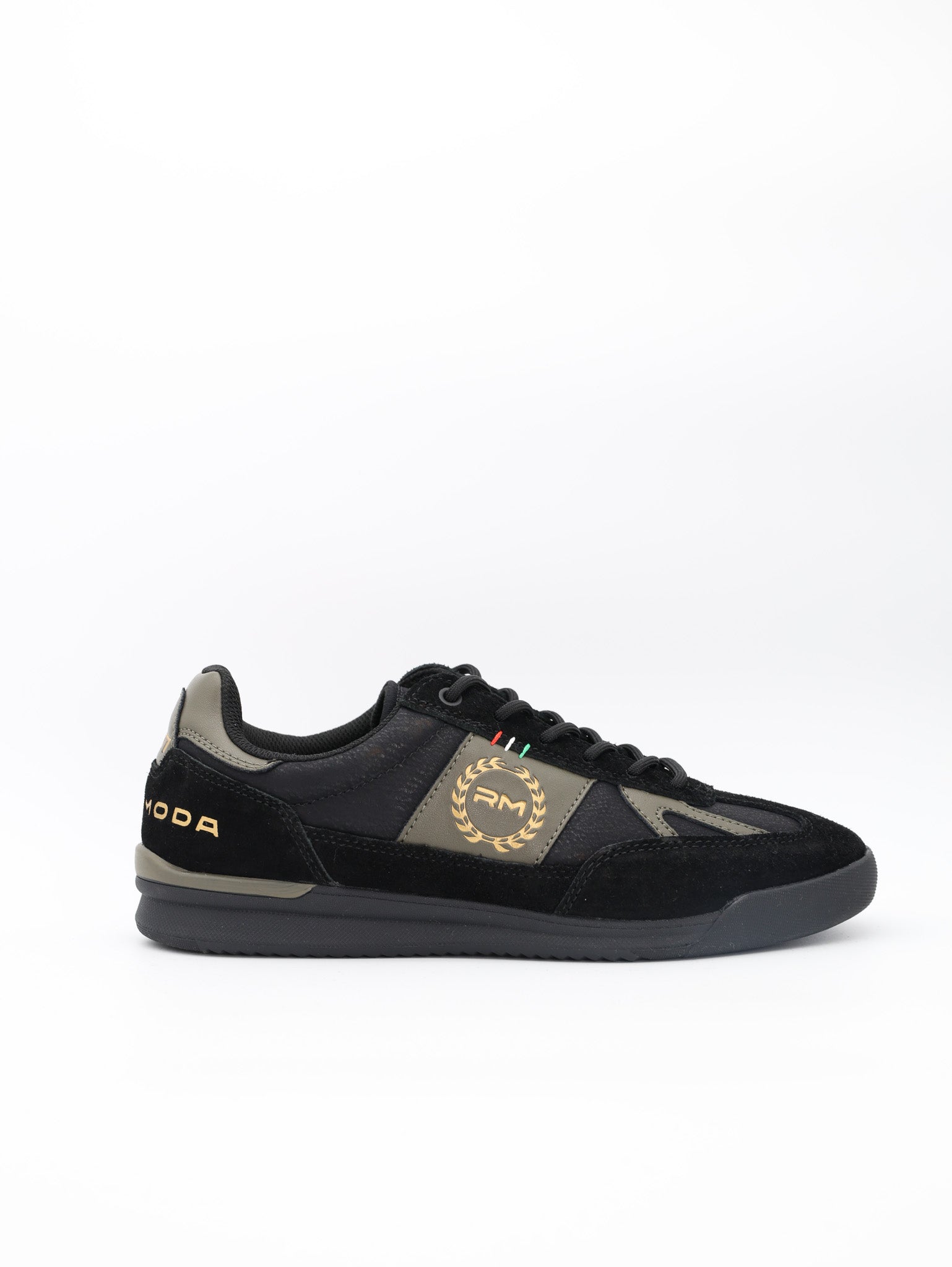 Rossimoda Sneaker Aurturo Low Black-Gold